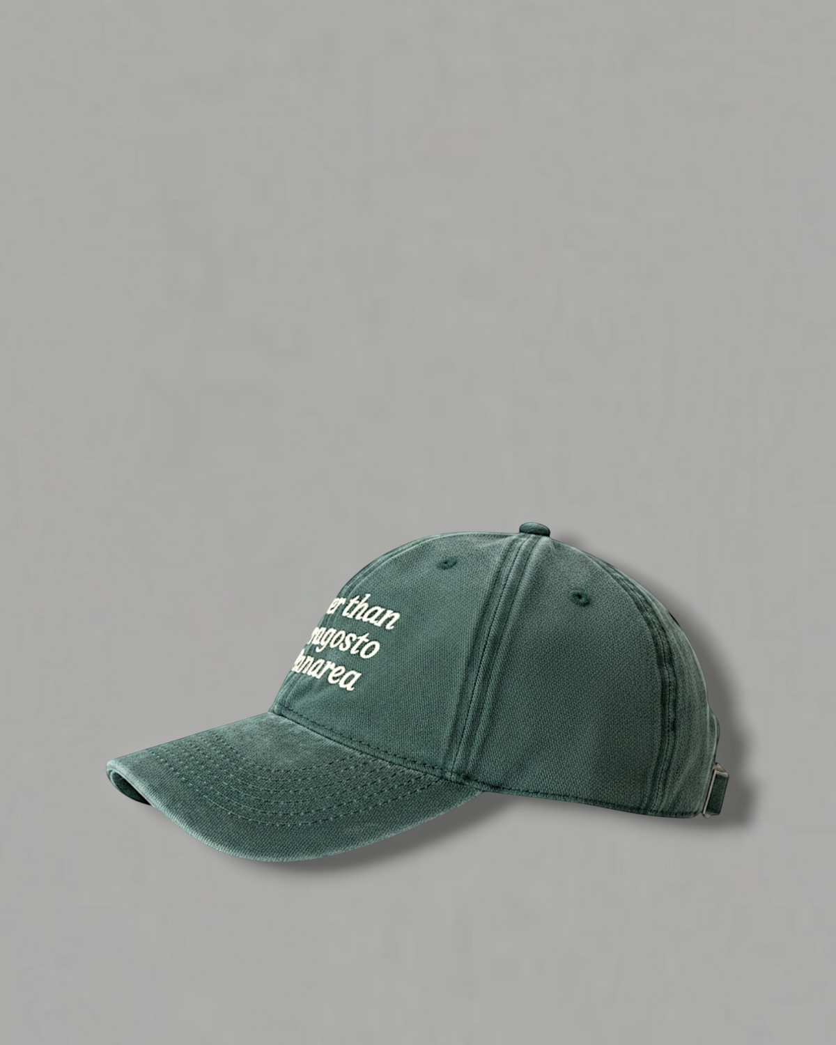 Panarea Cap, embroidery detail